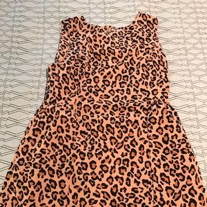 GAP Animal print mid length dress